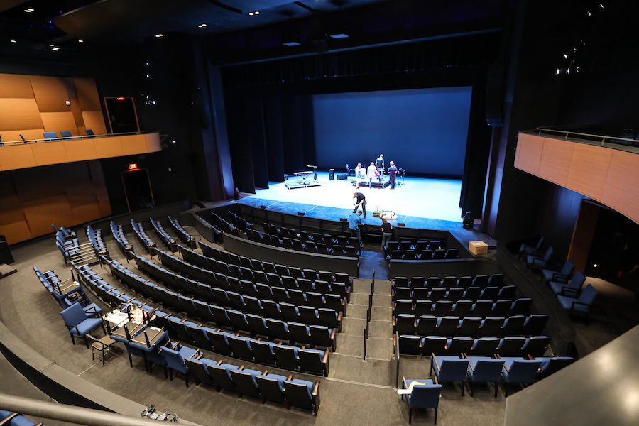 A New Brunswick theater completed by McCann Systems.